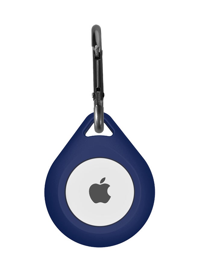FITME - 2-Piece Silicone Case for Apple AirTag Black/Blue - Image 1