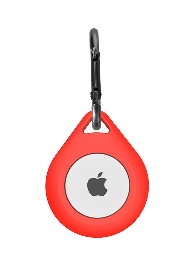 FITME - 2-Piece Silicone Case Set for Apple AirTag Red/Pink - Image 1
