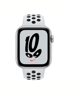 Apple Watch Nike SE-44 mm (GPS + Cellular) Silver Aluminium Case 