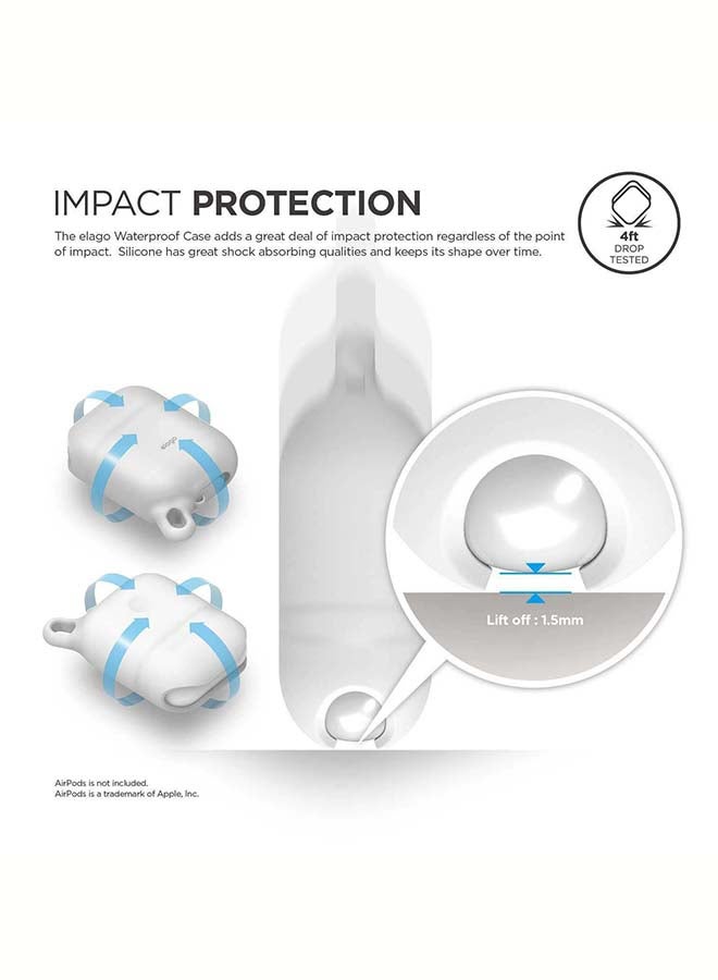 Elago AirPods Waterproof Hang Case Nightglow Blue - Image 4