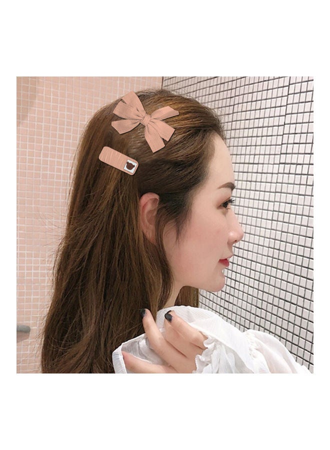 AIWANTO Hair Bow Knot Clip  - Image 3