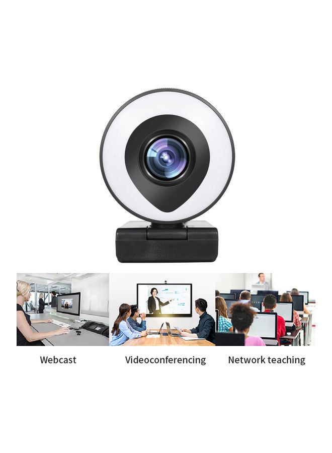 1080p Full HD Webcam Streaming White  - Image 4