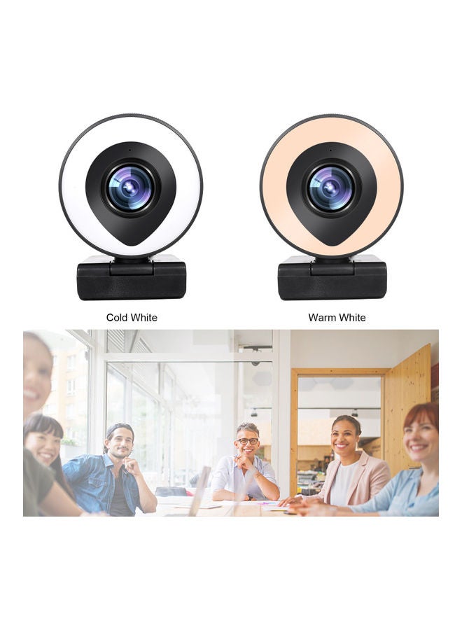 1080p Full HD Webcam Streaming White  - Image 3