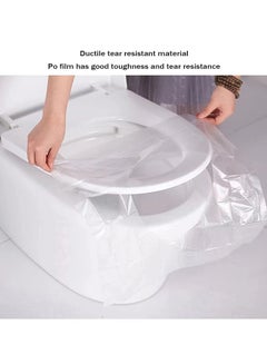 50-Piece Travel Disposable Toilet Seat Cover, Pack Of 2 Clear 40 x 48cm - v1632293230/N50925598A_4