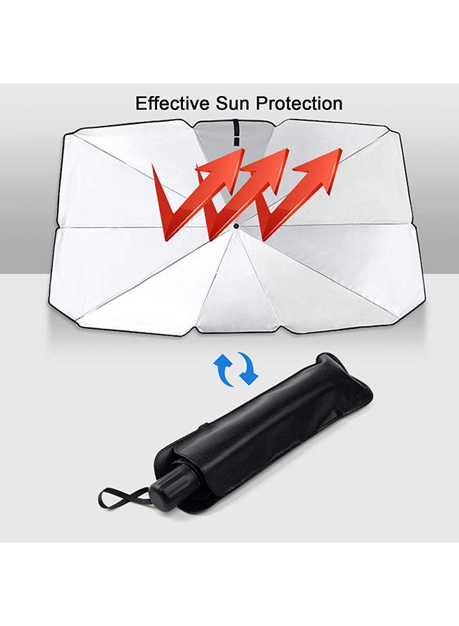 Generic Foldable Sunshade Umbrella Cover For Car  - Image 2