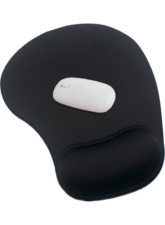 Datazone Mouse Pad Comes With Gel Wrist Support Black - Image 1