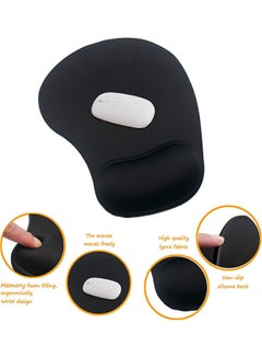 Mouse Pad Comes With Gel Wrist Support Black - v1632294294/N50994116A_2