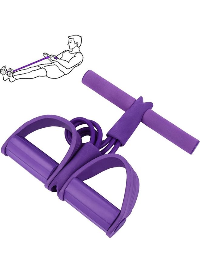 Generic Boybuilding Tension Elastic Pull Rope Pedal Exercise  Band For Abdomen Waist 27 X 25 X 10cm  - Image 2