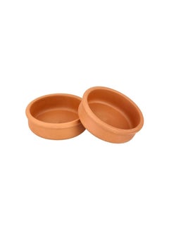 إليزي طقم أوعية طينية مكون من قطعتين بني 15x4.8سم  - Image 3