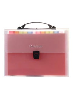 Vantasii 13 Pocket File Organizer For A4 Paper Multicolour  - Image 1