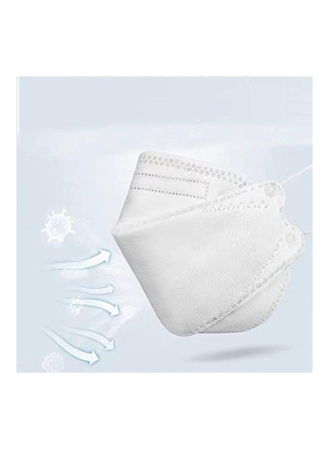 10-Piece N95 Disposable Particulate Respiratory Nanofiber Face Mask