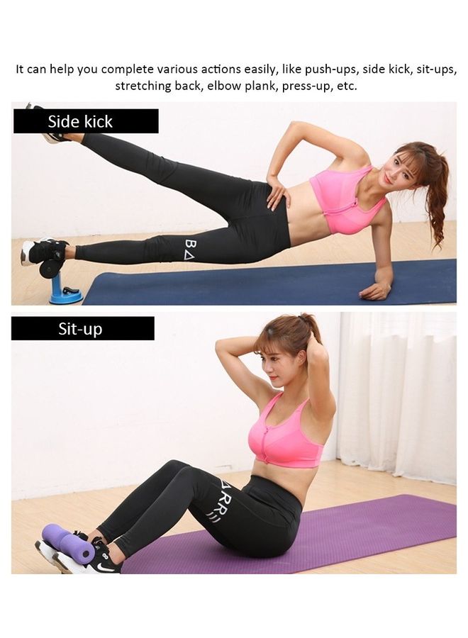 Generic Fat Burning Abdomen Trainer Strong Suction Sit-Up Exerciser 31x14x14cm  - Image 3