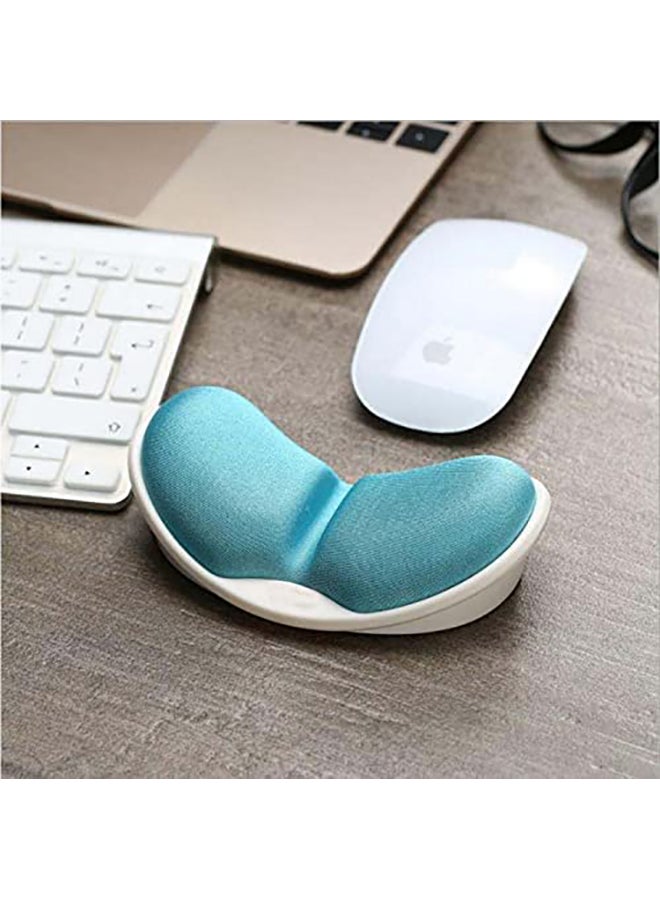 Mouse Wrist Rest Pad For Office/Gaming/Computer/Laptop/Mac Light Blue