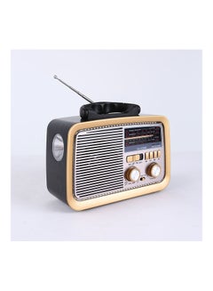 Portable Retro FM/AM/SW 3 Band With Mp3 Player And Bluetooth Radio YS-3188BT Black