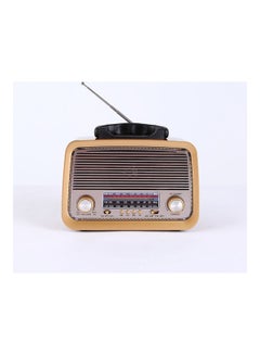 Generic Portable Retro Style FM/AM/SW 3 Band With Mp3 Player And Bluetooth Radio YS-3199BT Multicolour  - Image 1