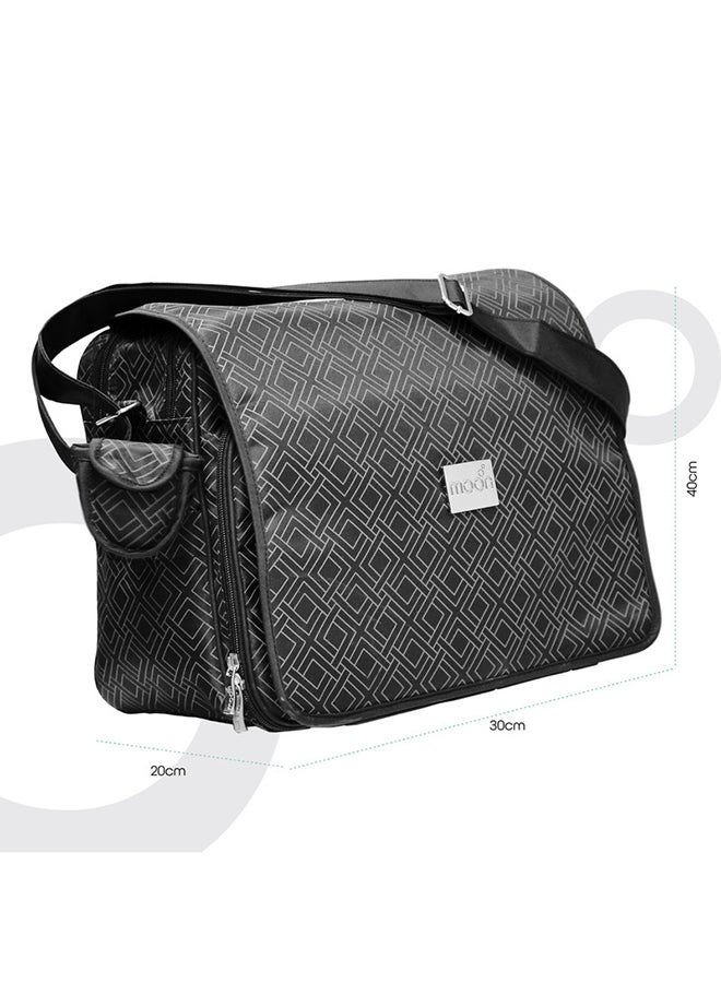 مون حقيبة ماسنجر فوريفر للوازم الأطفال - أسود - Image 2