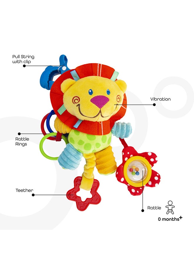 Moon Musical String Lion Activity Toy 40x23x7cm - Image 2