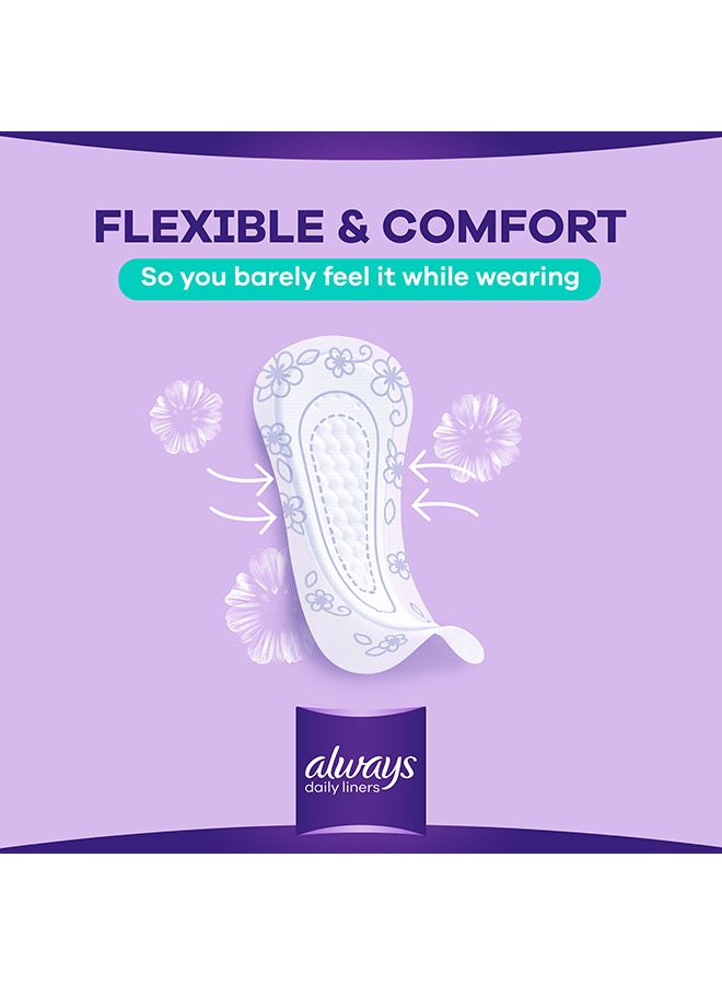 Always Daily Liners Comfort Protect Pantyliners Normal 400 Count  - Image 3