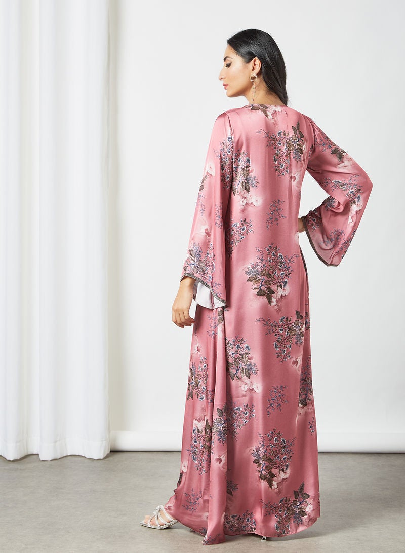 RVVIVA - Floral Printed Kaftan Multicolour - Image 1