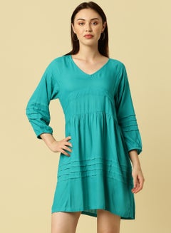 Stylish Mini Dress Blue