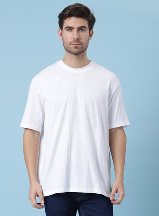 Crew Neck Palin T-Shirt White - v1632310922/N49991572V_1