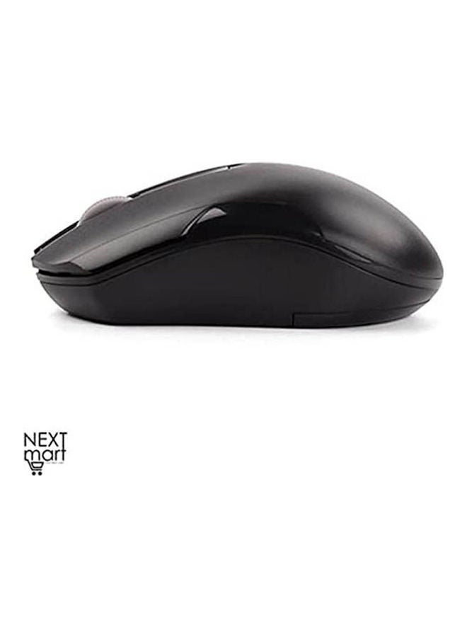A4TECH - G3-200Ns Silent Wireless Mouse -10:15M Range Black - Image 1