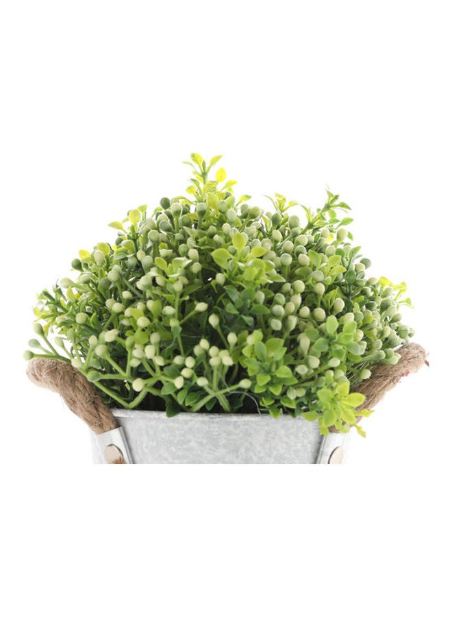 DRAMA HOME - Artificial Plant With Pot Green 20x10x8cm - Image 1