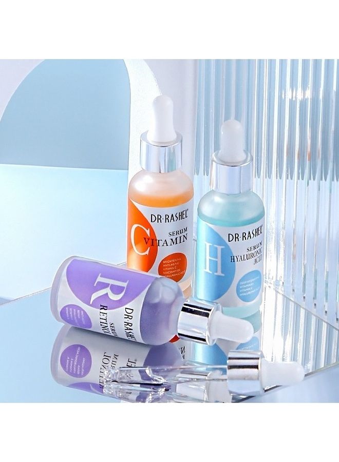 3-Piece Complete Facial Serum Set 3 x 30ml