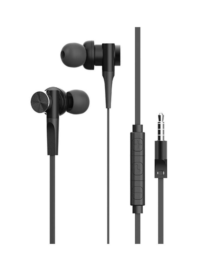 ميكرو ديجيت سمّاعة أذنٍ داخلية سلكية ديزير DE902 بصوت ستيريو أسود - Image 3