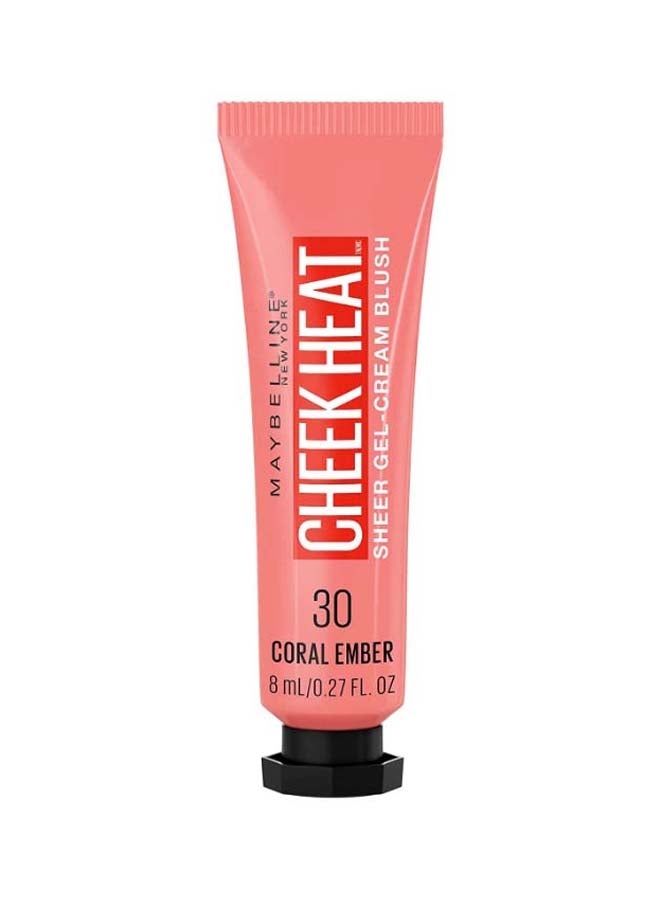 MAYBELLINE NEW YORK - Cheek Heat Gel-Cream Blush Coral Ember - Image 1