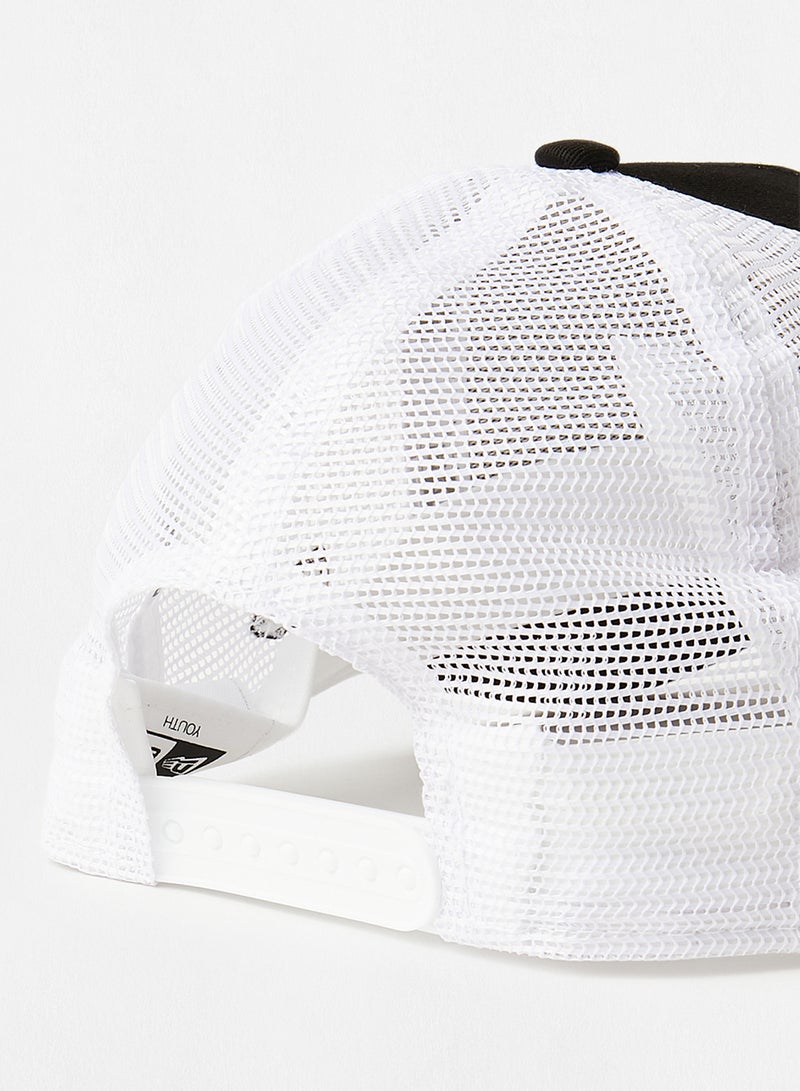 NEW ERA - Kids Two Tone Cap Black/White - Image 1