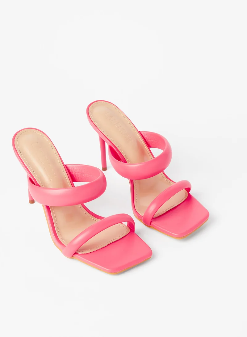 LABEL RAIL Square Toe Heels