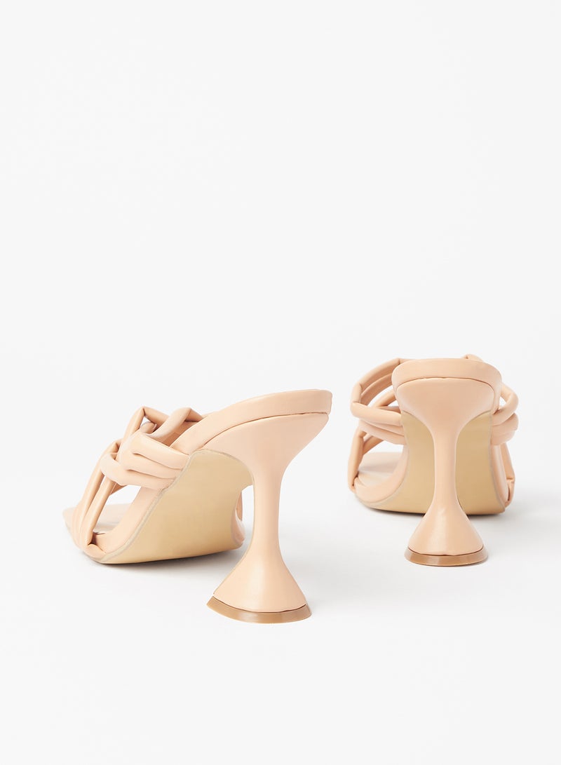 LABEL RAIL - Padded Strappy Sands Peach - Image 1