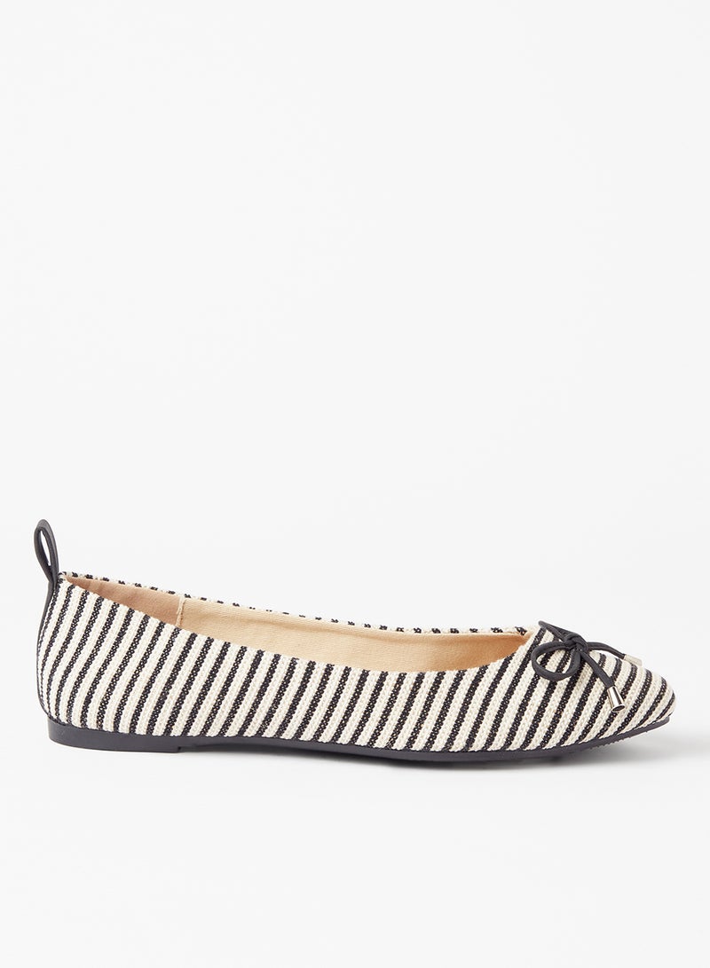 Cobblerz - Bow Detailed Ballerina Multicolour - Image 1
