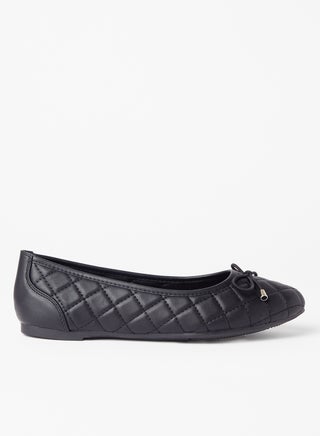 Bow Detailed Ballerina Black - v1632317980/N44176515V_1