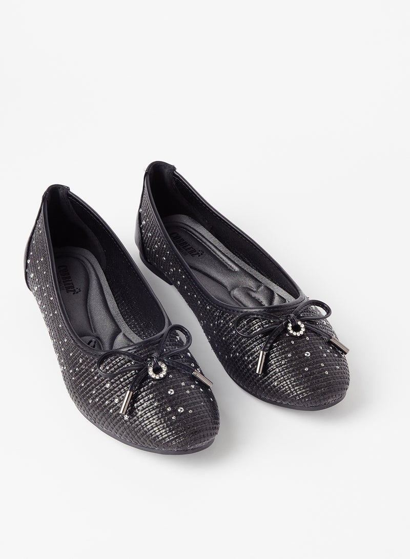 Embellished Stylish Ballerina Black - v1632317990/N44183620V_2