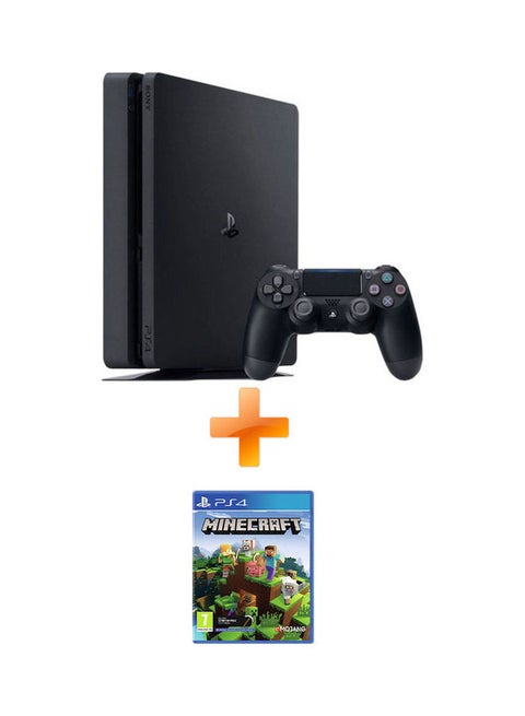 PlayStation 4 Slim 500GB Console-With Minecraft Starter Pack (Intl Version)