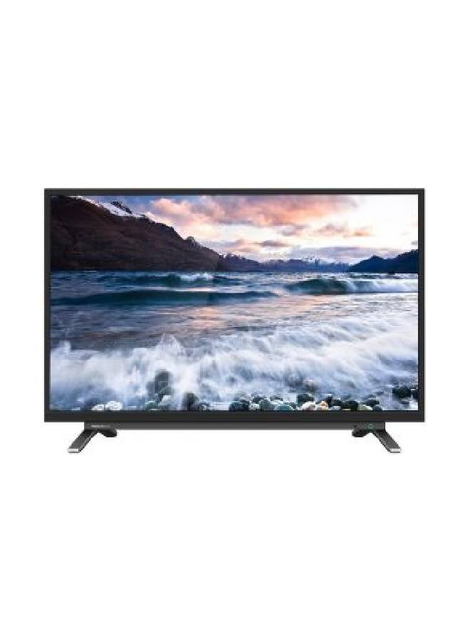 توشيبا تلفزيون LED بدقة عالية الوضوح مزود بجهاز استقبال مدمج، مقاس 32 بوصة 32L3965EA أسود - Image 1