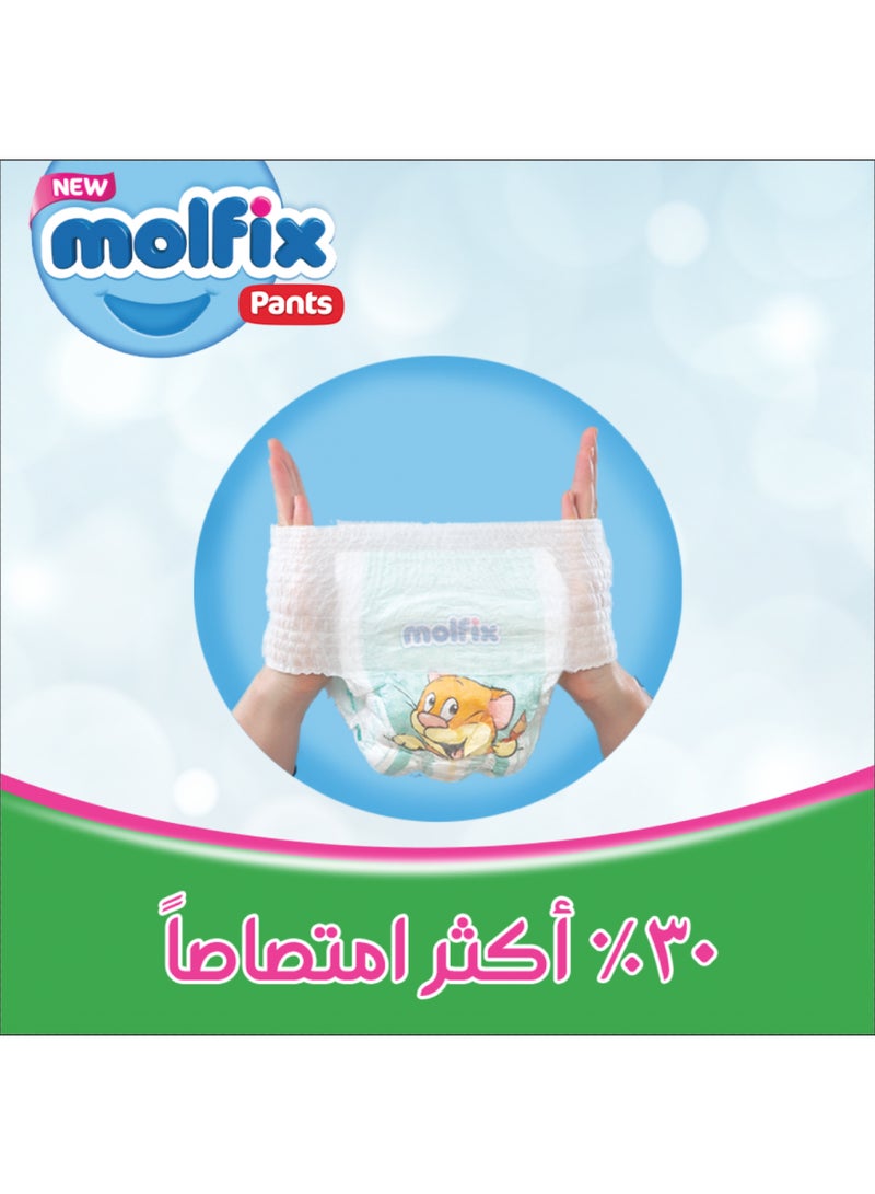 Molfix - 58-Piece Maxi Baby Diaper Pants Jumbo Size 4 - Image 1