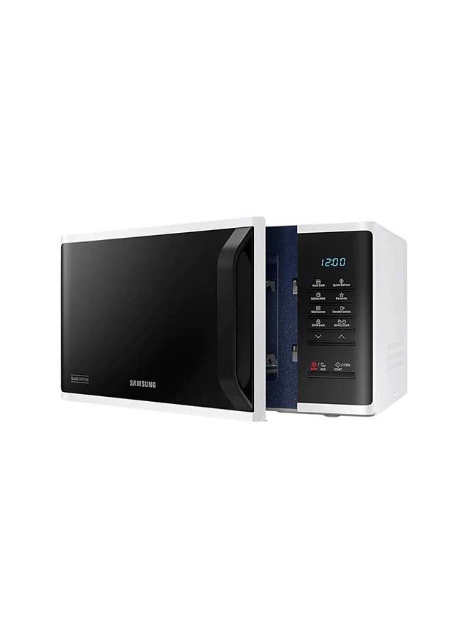 Samsung - Solo Microwave Oven With Quick Defrost 23 L 800 W MS23K3513AW White - Image 1
