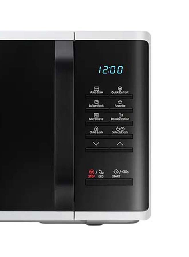 Samsung - Solo Microwave Oven With Quick Defrost 23 L 800 W MS23K3513AW White - Image 1