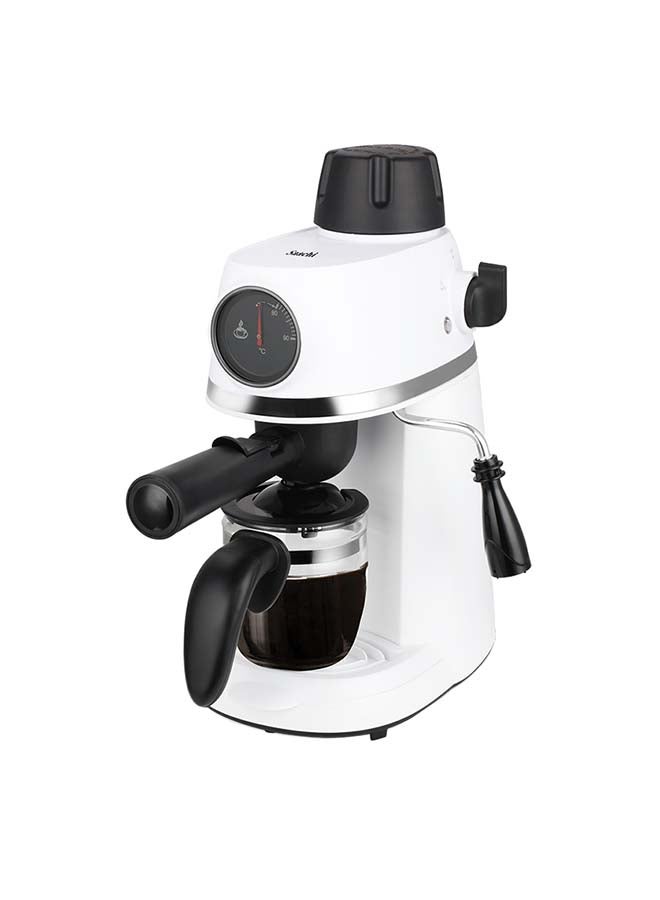 ساتشي ماكينة صنع قهوة بضغط يصل إلى 3.5 بار 240 ml 800 W NL-COF-7047-WH أبيض  - Image 3