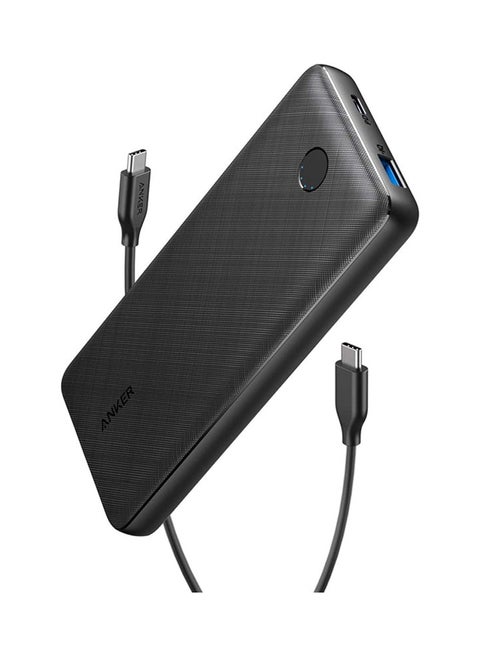 Power Bank, USB-C Portable Charger 20000mAh with 20W Power Delivery, 525 Power Bank (PowerCore Essential 20K PD) for Phone 16/16 Pro / 16 Pro Max / 15/15 Pro, Samsung, iPad Pro, Huawei and More Black