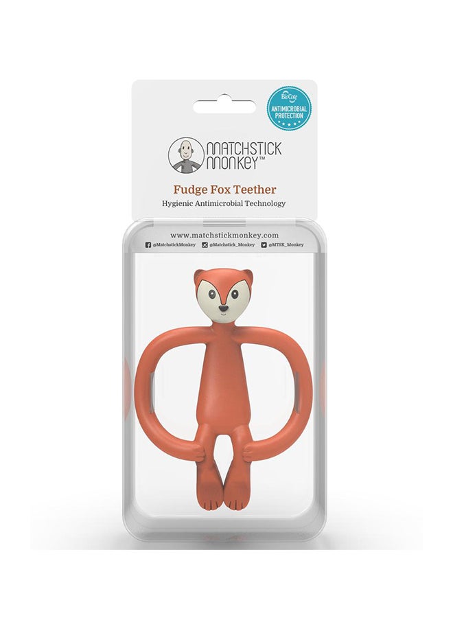 MATCHSTICK MONKEY Fudge Fox Shaped Teether  - Image 3