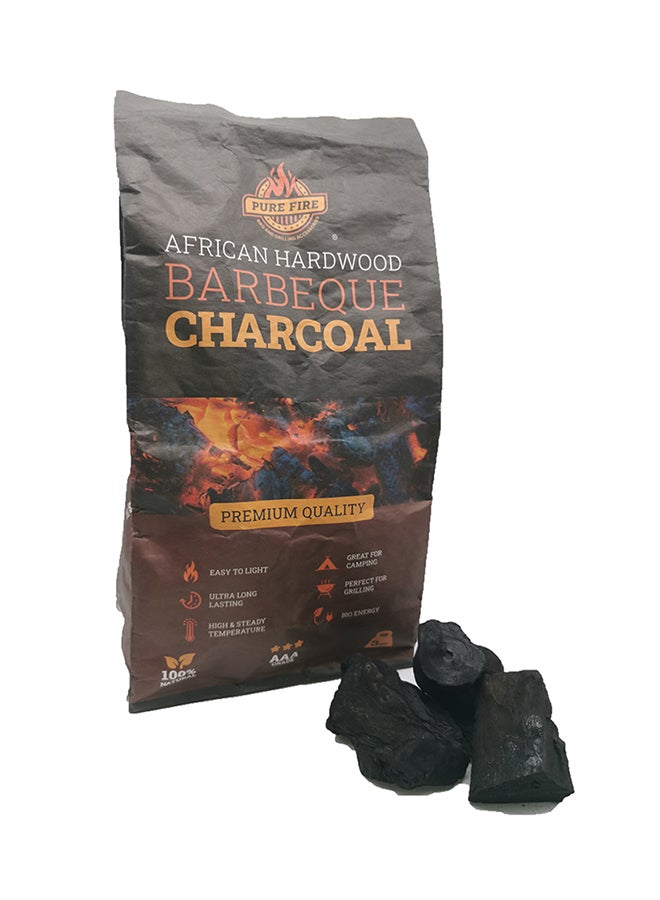 PURE FIRE High Quality Hardwood Charcoal 5Kg Bag 23cm - Image 1