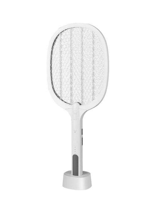Generic Cordless Electric Fly Mosquito Trap Swatter White 54cm  - Image 1