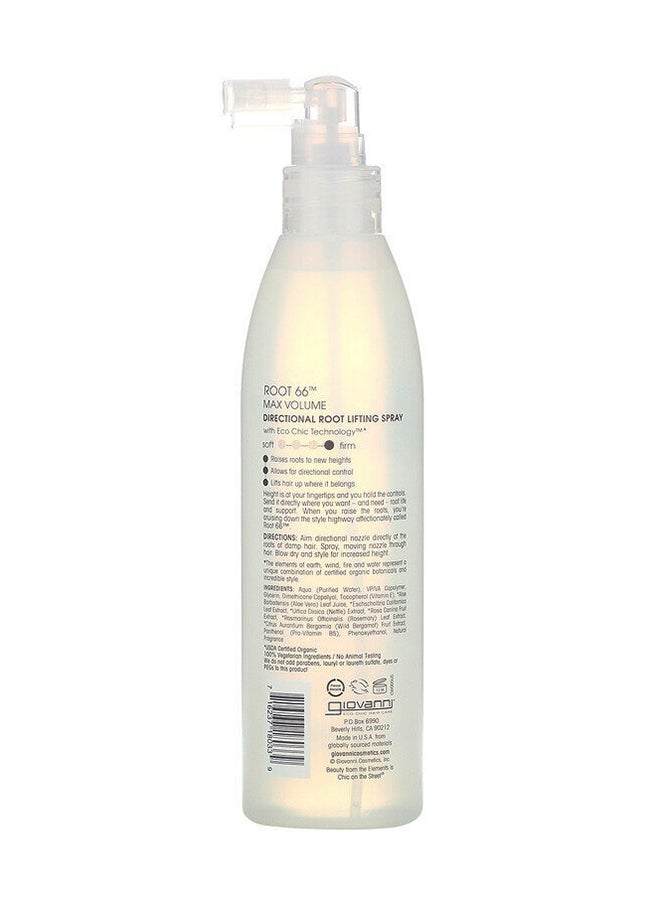 Giovanni Pack of 3 - Root 66 Max Volume Directional Hair Lifting Spray 250 x 3ml - Image 3