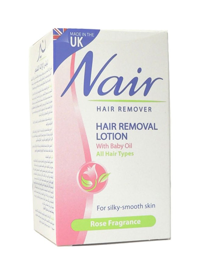 نير لوشن إزالة الشعر بزيت الأطفال ورائحة الورد - Image 2