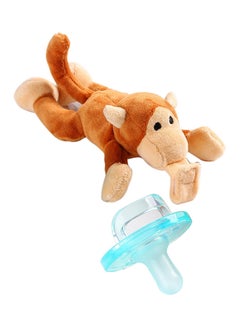Monkey Stuff Toy With Pacifier