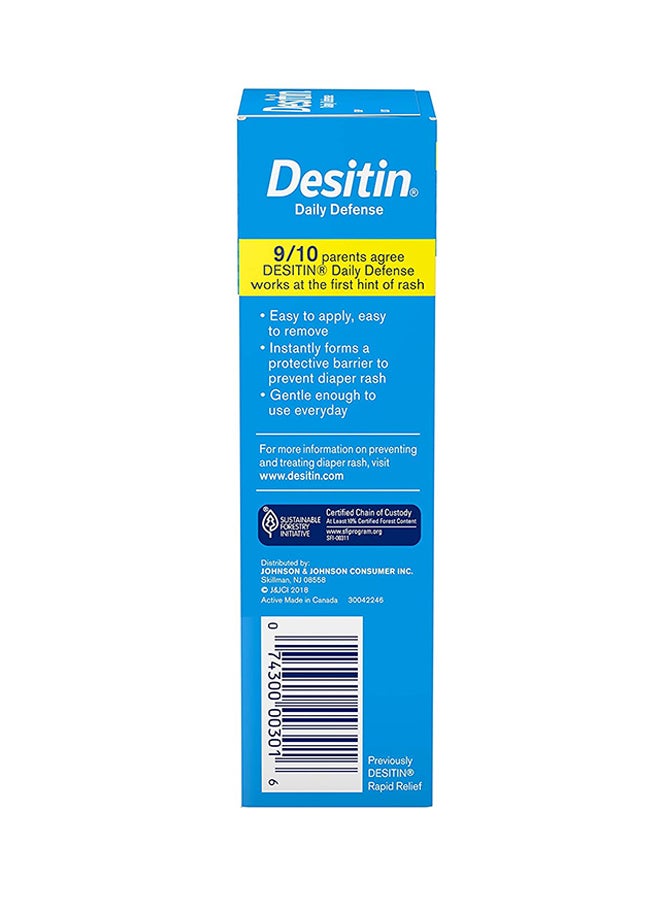Desitin Daily Defense Diaper Rash Cream With 13% Zinc Oxide - Image 3